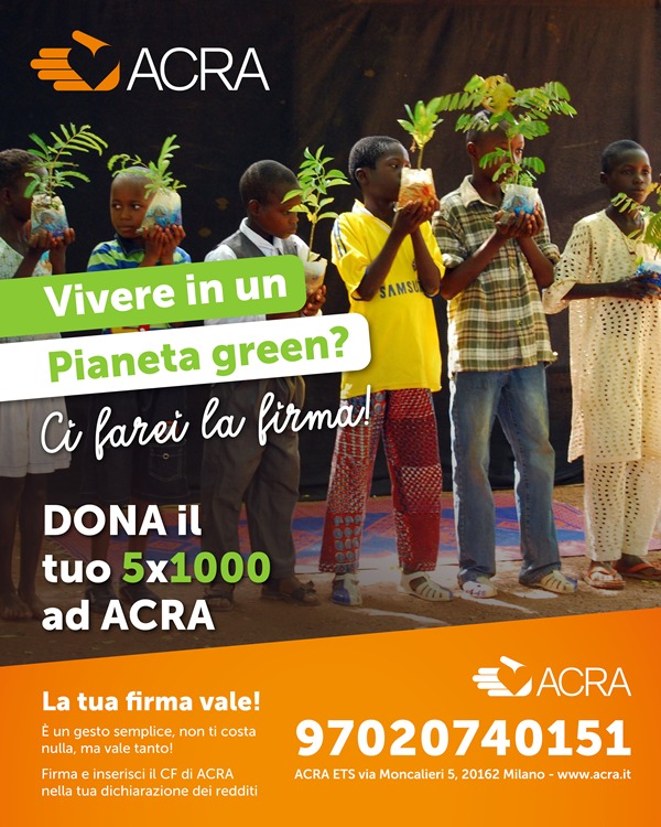 Dona il tuo 5x1000 ad ACRA