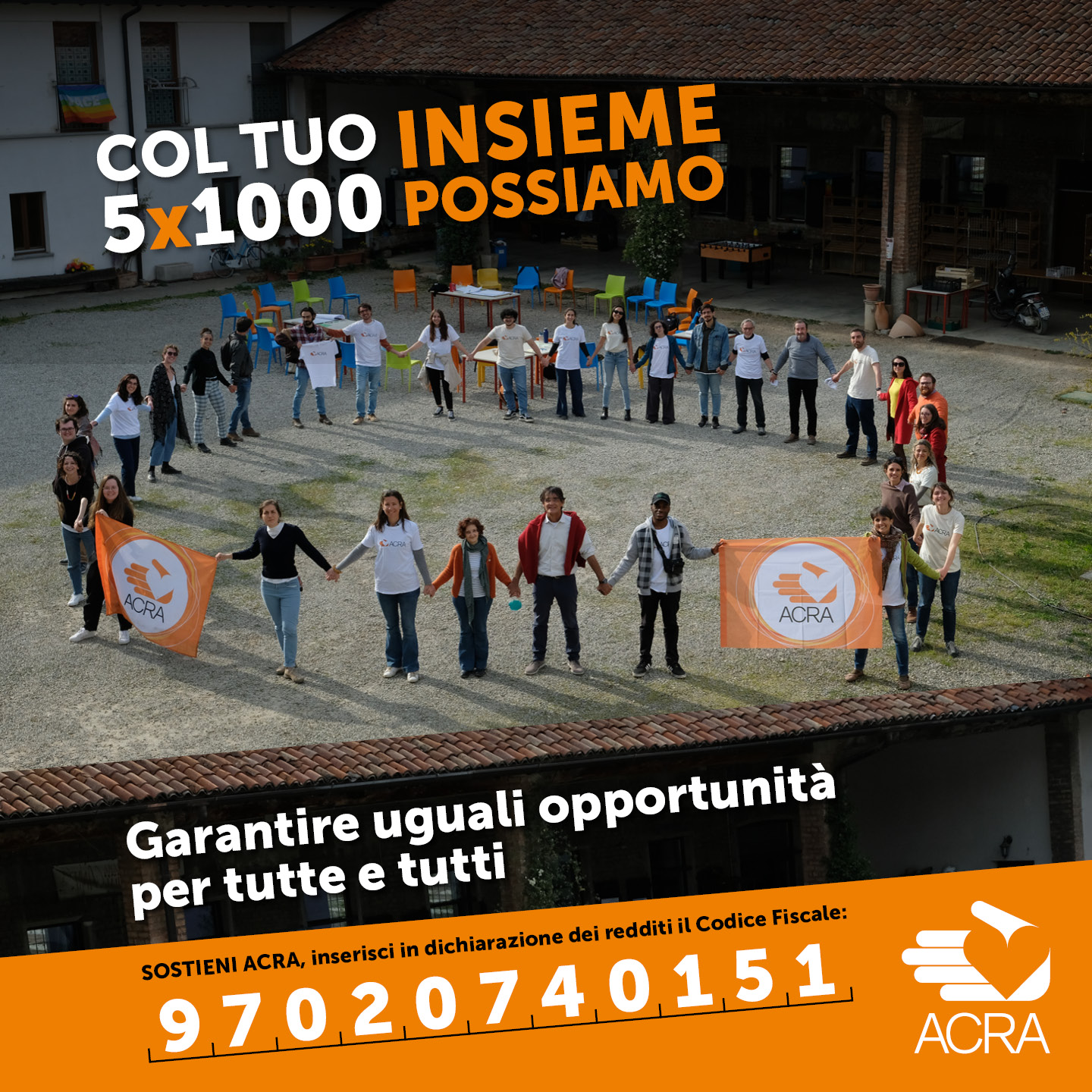 dona il tuo 5x1000 ad acra